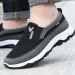 Men Penny Boat Sports Shoes Breathable Orthopedic Travel Plimsolls Slip On Non-Slip For Outdoor Activity Hiking Walking_desvips.com