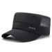 Sports Caps Quick Drying Flat Hat For Men In Spring And Summer Sun Protection Thin Breathable Mesh Versatile Outdoor Fishing Duckbill Hat_desvips.com