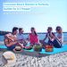 Beach Blanket Sandproof 200 X 210cm Waterproof Beach Mat Lightweight Picnic Blanket For Travel Hiking Sports_desvips.com