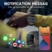 2025 New 1.96" HD Screen Smart W With LED UV Flashlight 420mAh Large Battery Men’s Wes Health Monitor Men_desvips.com