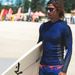 Sun Protection Long Sleeve Surfing Snorkeling Diving Men's Swimsuit Top Jellyfish Suit Set_desvips.com