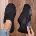Unisex Wide Footed Women Casual Fashion Breathable Walking Mesh Flat Shoes For Men Sneakers Black Female Footwear 250908_desvips.com