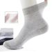Men's Thin Mesh Popular Summer Socks, Odor-resistant Mid-tube Socks For Spring Autumn, Non-cotton, Breathable And_desvips.com