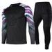Football Children's Adult Game Training Goalkeeper Dragon Goal Jersey Long Sleeved Pants Set_desvips.com