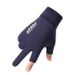 Cycling Gloves Ice Silk Gloves Men's Summer Leaking Two Fingers Takeaway Cycling Driving Outdoor Sun Protection Thin Gloves_desvips.com