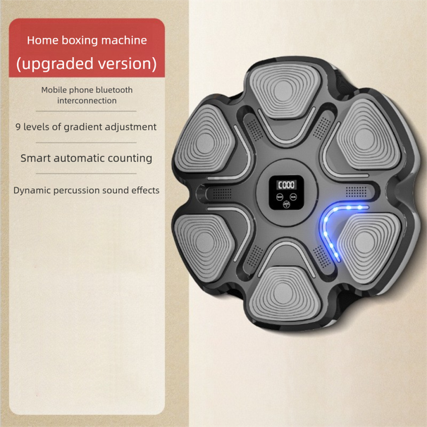 Smart Music Boxing Machine Trainer Internet Celebrity Reaction Wall Punching Home Children Rhythm Target Adult Training_desvips.com