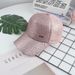 Women's Trendy Baseball Cap With Sequins, Versatile, Sun-protective Visor Hat For Spring, Summer, And Autumn Internet Celebrity Trends_desvips.com