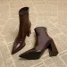 Selg Shoes Zipper Winter Womens Pointed Toe Solid Plus Veet Warm Short Tall UK Boots 241122_desvips.com