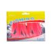 Smooth Surface Explosive Fishing Two Color T Tail Lure Bait 3D Fish Eye Soft Bait Cockroach Sea Bass Freshwater Sea Fishing Bait 10 Per Bag_desvips.com