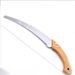 Jiujiu Mu High-end Solid Wood Handle Garden Hand Woodworking Logging Saw, Fruit Pruning 350 Curved Saw For Tree Trimming_desvips.com