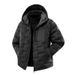 New High-End Jacket Men's Hooded White Duck Down Ultra-Lightweight Laminated Hood Fashion Unisex_desvips.com