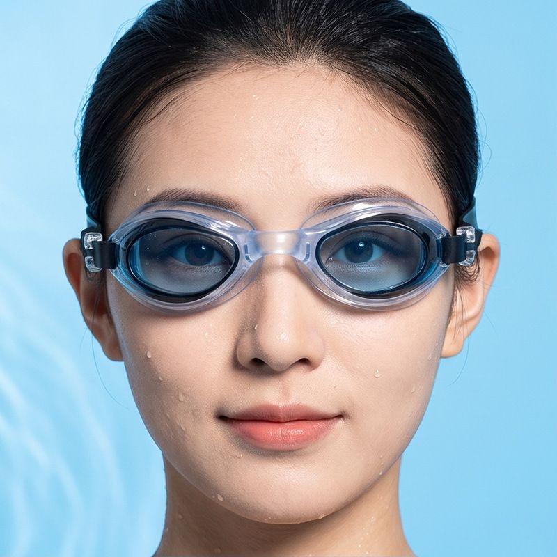 Unisex In A Box, Adult Waterproof And Anti-fog Wholesale, PC Silicone Professional Eyewear Equipment Swimming Goggles_desvips.com