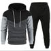New Hot-Selling Men's Sweatshirt Youth Fashion Casual Sports Patchwork Color-Block Slim Fit Jacket_desvips.com