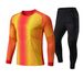 Professional Goalkeeper Jersey Set With Long Sleeves & Pants - Custom Printed Football Uniform For Men & Youth - Breathable Polyester Fabric_desvips.com