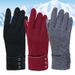 Winter Cycling Gloves For Women - Fleece Lined Touchscreen Gloves, Warm Outdoor Gloves With Soft Velvet, Non-Slip Grip, All-Season Comfort_desvips.com