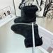 New Sheep Wool Sheepskin Cotton Shoes Women Winter Flat Bottom Plus Velvet Short Genuine Leather Non-Slip Warm Snow_desvips.com