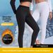 Women's Autumn Winter Thermal Breathable Quick-Dry Tight Fitness Running Sports Long Pants Fleece Lined Leggings_desvips.com