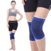 Manufacturer Knitted Outdoor Climbing Blue Knee Pads Leg Warmers Thermal Protective Gear Sports Supplies Dropshipping_desvips.com