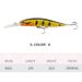 100MM/18.8G Long Tongue Board Minnow Lua Bionic Hard Bait Mandarin Fish 9085_desvips.com