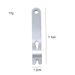 Stainless Steel Mini Pocket Pry Bar For Outdoor Survivor Compact Multifunctional Handyman Tool_desvips.com