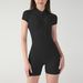 LazyZoom Bosun Smooth Yoga Suit Slim Fit Slimming Sports Fitness Running One-Piece Quick-Dry High-Intensity Practice_desvips.com