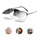 4 Color Grey Lenses Polarized Sunglasses Clip On Flip Up UV 380 Driving Fishing Night Vision Glasses Clips_desvips.com