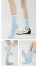 Women's Mid-Calf Lightweight Breathable Quick-Dry Cycling Socks With Towel Bottom_desvips.com