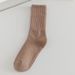 Middle Tube Socks For Men And Women For Spring, Summer And Autumn Thick Thread Deodorizing, Sweat Absorbing Breathable High Elastic Sports Socks_desvips.com