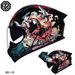 Flip Up Helmet, Motorcycle Helmet, Dual Lens, Men's And Women's All Season Motorcycle Touring And Cruise Helmet, Large Size._desvips.com