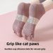 Women's Summer Non-Slip Yoga Socks Five Finger Mesh Breathable Professional Pilates Sports Toe Separating Indoor Socks_desvips.com