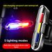 Tail Night Riding Warning Light Solar Mountain Bike Equipment Charging Bicycle Road Accessories_desvips.com
