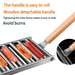 Stainless Steel Detachable Rolling Outdoor Hot Dog Grill Sausage Rack_desvips.com