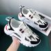 Men's 2025 New Korean Version Trendy Breathable Mesh Casual Versatile Dad Student Lightweight Sports Running Shoes_desvips.com