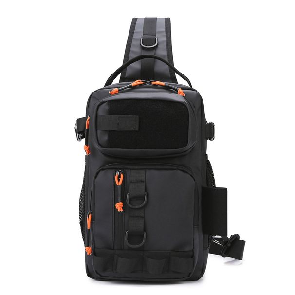 Lure Fishing New Waterproof Chest Unisex Outdoor Camouflage Multifunctional Cycling Travel Shoulder Crossbody Bag_desvips.com