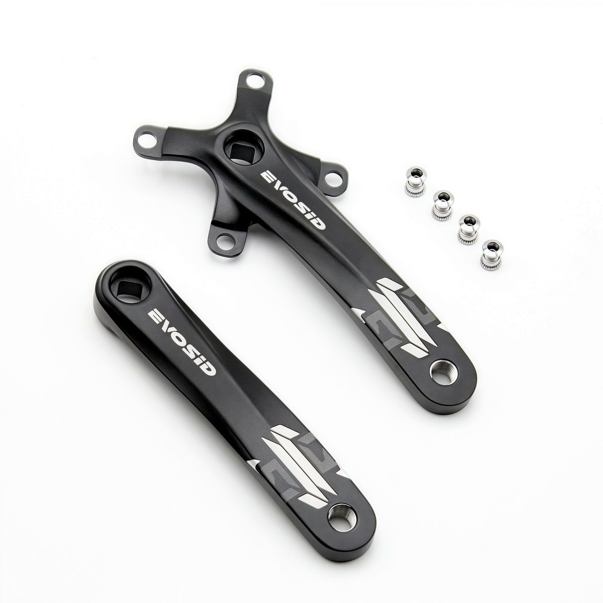 EVOSID Mountain Bike Crankset 104BCD Square Hole Crank 8/9/10/11/12 Speed Modified Single Chainring_desvips.com