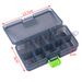 NEW UP Fishing Tackle Box 2type Size Multifunctional Fishing Box High Strength Plastic Box_desvips.com