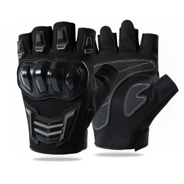 Tactical Riding Gloves Half Finger Summer Breathable Motorcycle Wear-Resistant Anti-Slip Mecha Men's Protection Strong_desvips.com