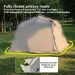 Outdoor Quick-Open Camping Canopy Tent With Aluminum Poles Rainproof Sunshade Mosquito Net For Beach Fishing Hiking Patio Shelte_desvips.com