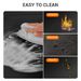 WESTTUNE Outdoor Fireproof Fiberglass Anti Mat Camping Barbecue Picnic Flame Retardant Insulation Pad_desvips.com