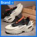 Mens Sports Elastic Thick Soled Anti Slip Outdoor Fitness Versatile Daily Wear Casual Street Fashion Walking Shoes_desvips.com
