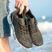Summer Lightweight Flat Sports For Outdoor New Style Mesh Casual Men's Breathable Upstream Shoes Large Size_desvips.com