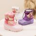 Warm Foreign Trade Children's Waterproof Non-Slip Warm Cotton Shoes For Kids Outdoor Rain Snow Ski Boots_desvips.com