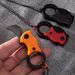 Outdoor EDC Key Fox Claw Package Opener Necklace Pocket Knife, Portable Mini Knife_desvips.com