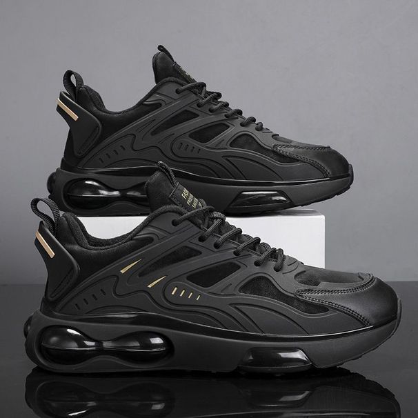 Men's Shoes 2025 New Fashion Trend Men's Sports Casual Shoes Mesh Youth Running Platform Dad Shoes_desvips.com