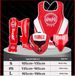 Children's Kickboxing Gear Professional Boxing Muay Thai Fighting Training Chest And Leg Guards Protective Set_desvips.com