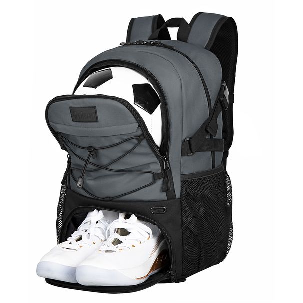 Basketball Bag Football Special Bag Shoulder Shoe Bag Separate Storage Backpack Training Bag Shoe Bag Equipment Sports Bag_desvips.com