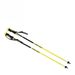 Lightweight Aluminum-Magnesium Alloy Thin 100-1 Winter Ski Equipment Snowboard Poles_desvips.com