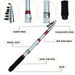 Fishing Rods Telescopic Luya Rod 1.8m2.4m Fishing Rod Long Distance Casting Sea Fishing_desvips.com