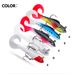 Simulated Lure Curved Tail Lead Fish Soft Bait 8.5cm 8.7g For Bass And Sea Fishing_desvips.com