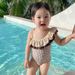 2026 New Girls' One-Piece Swimsuit Indoor Summer Fashion, Internet Celebrity Baby Girl Princess Swimwear For Outdoor Use_desvips.com